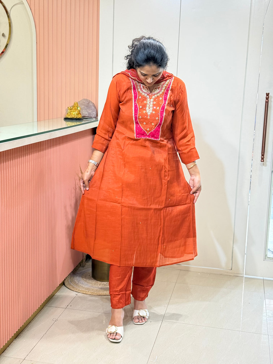 Mul Chanderi With Cotton Lining (New Arrivals) | R138
