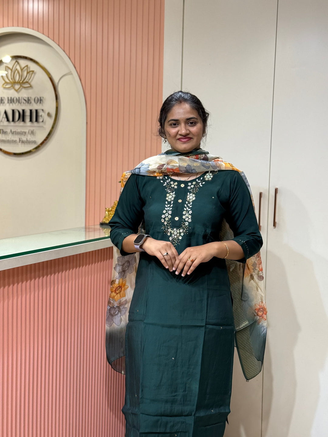 Budget-Friendly Roman Gloss Collection with Digital Dupatta | R222