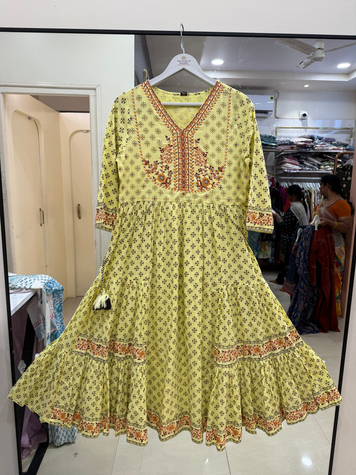 Gown Full Ghera (1pcs Set ) | SALE3