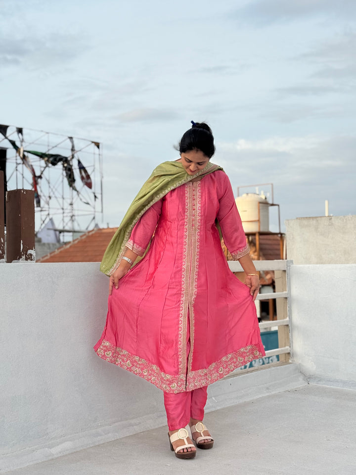 Vichitra Fabric Collection With Elegant Designer Look | RADHE60
