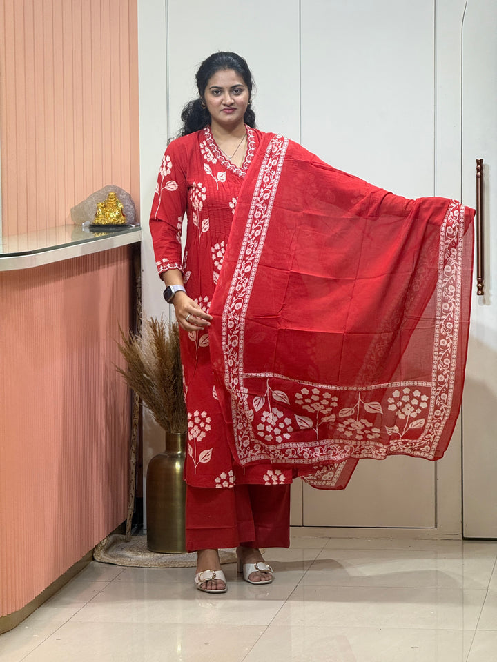 Angrakha Pattern 60-60 Cotton Collection | R185