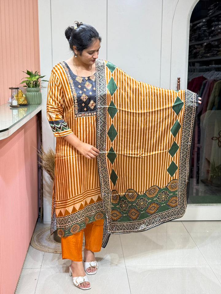 Gaji Satin Collection with Bandini print ( Dupatta Gaji Satin ) | R227