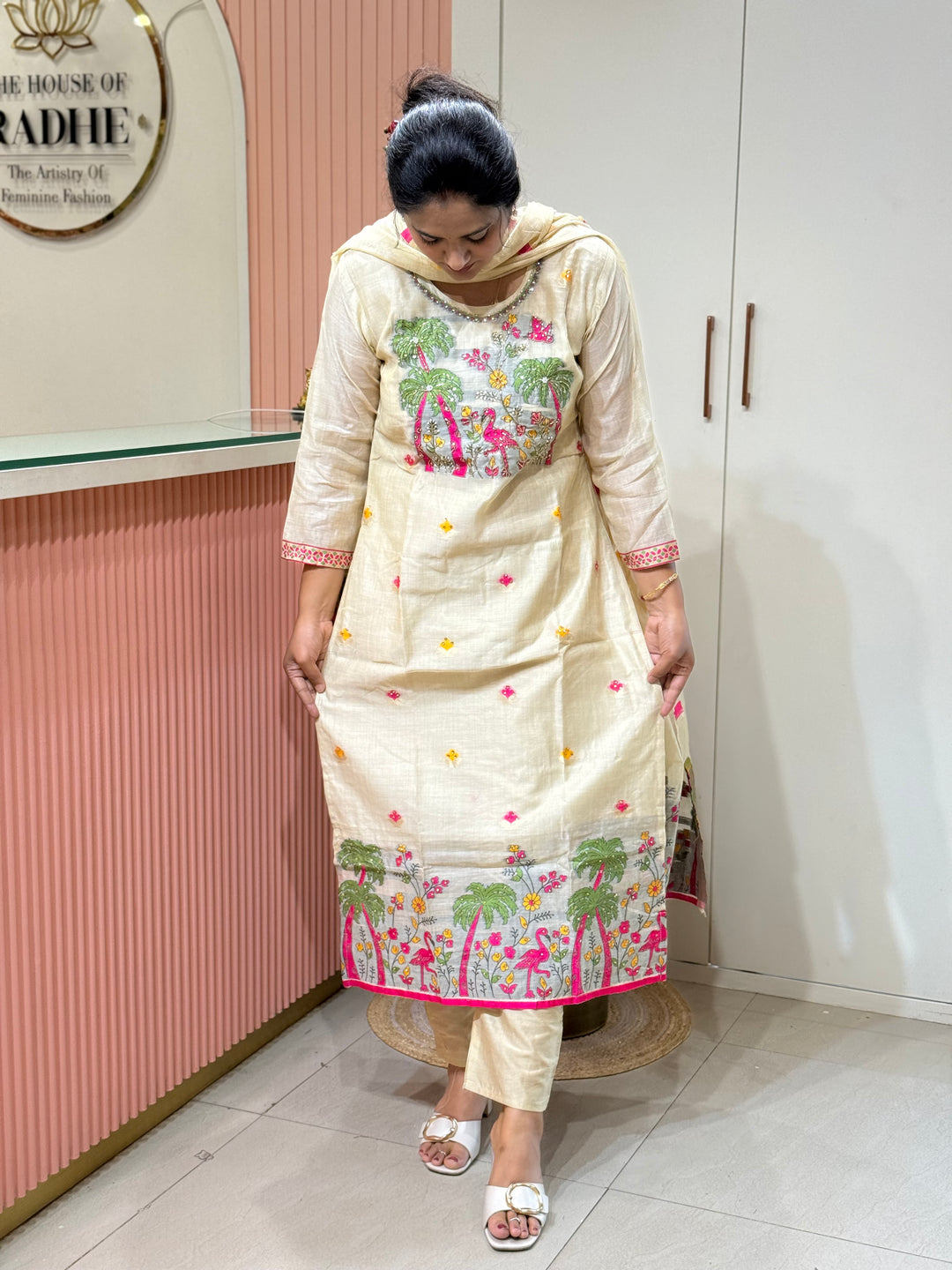 Budget-Friendly Semi Jamdhani Collection | R222