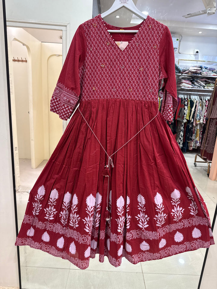 Gown Full Ghera (1pcs Set ) | SALE3