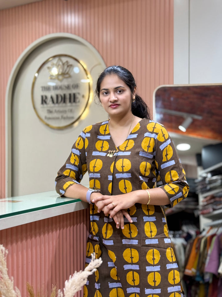 Cotton 2 Pc Kurta Set – Printed Premium Collection | R137