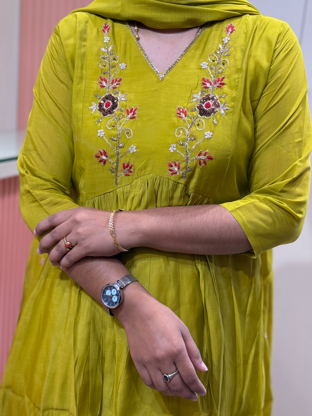 Mul Chanderi Silk Kali Pattern Collection – New Arrivals | R138