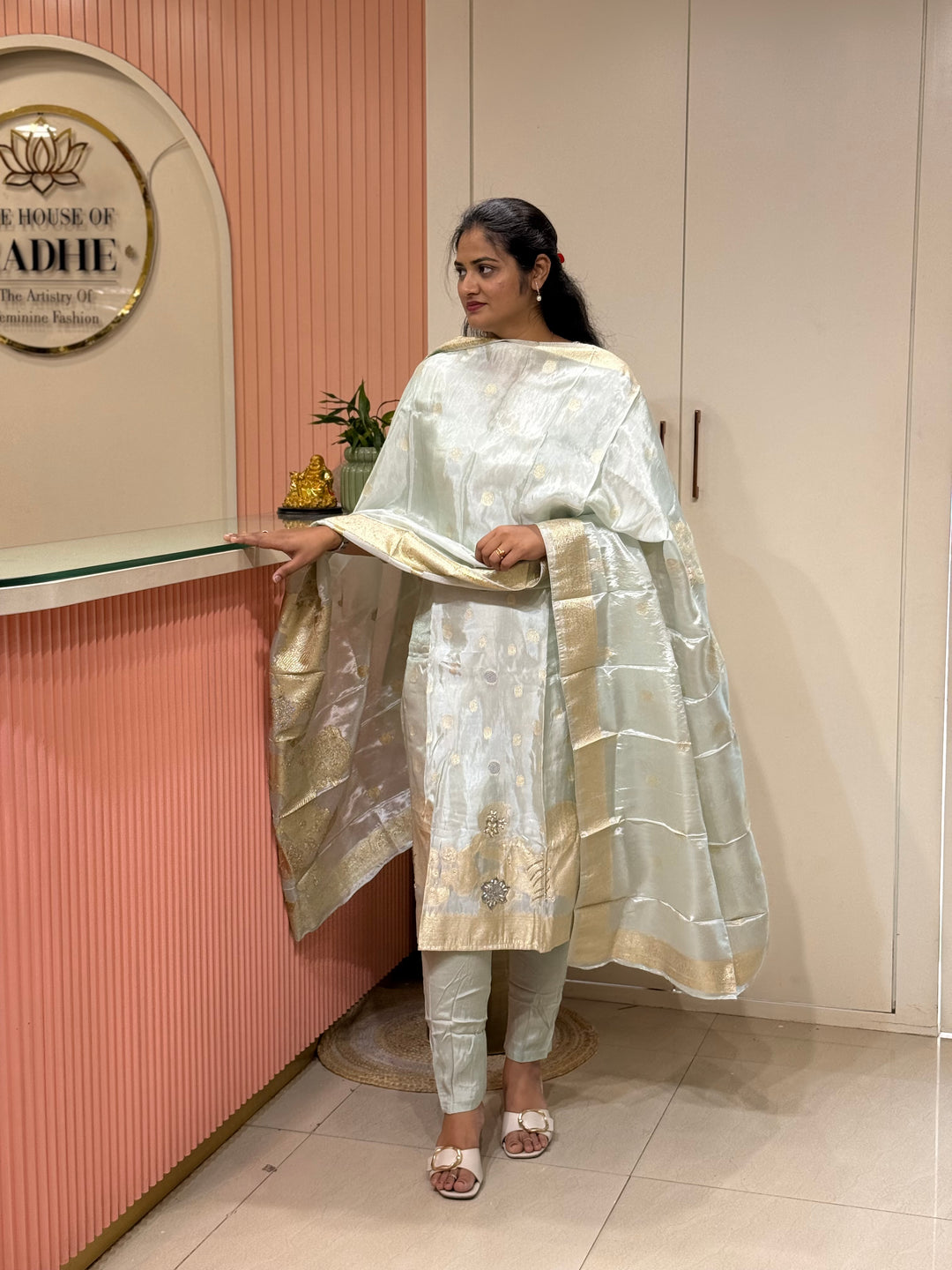 Banarasi Tissue Collection | Full-Length Dupatta | R223