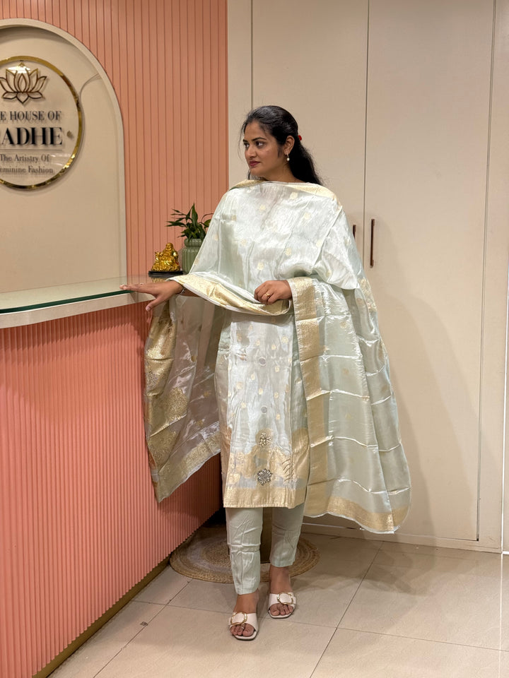 Banarasi Tissue Collection | Full-Length Dupatta | R223