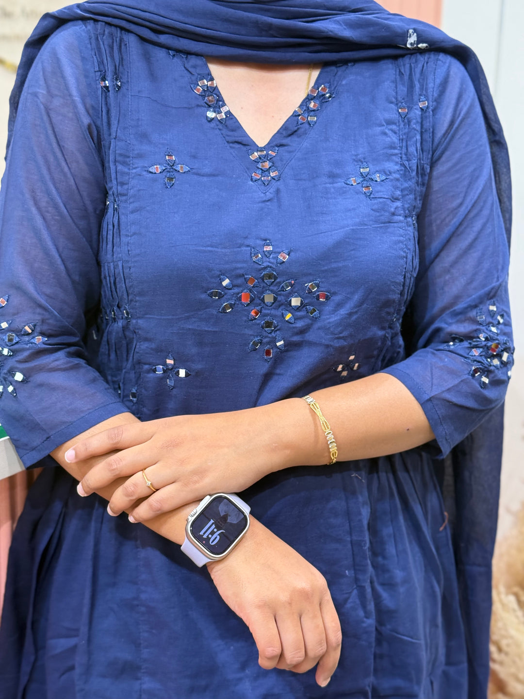 Mul Cotton 3 Pc Kurta Set Collection | R135