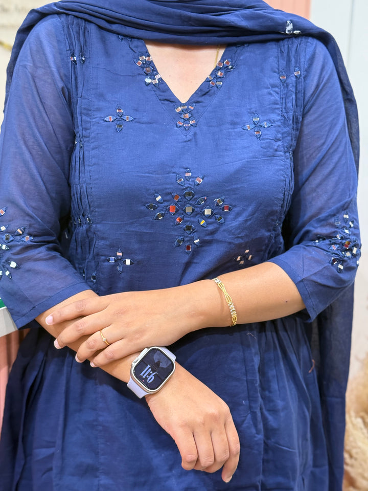 Mul Cotton 3 Pc Kurta Set Collection | R135