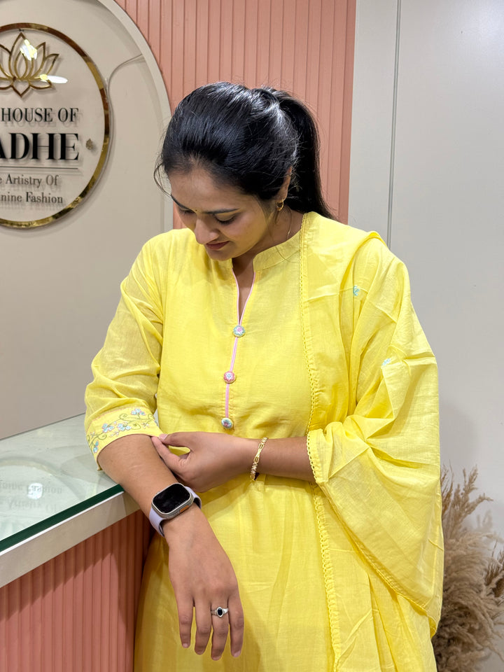 Pure Mul Cotton Collection With Cotton Lining | R212