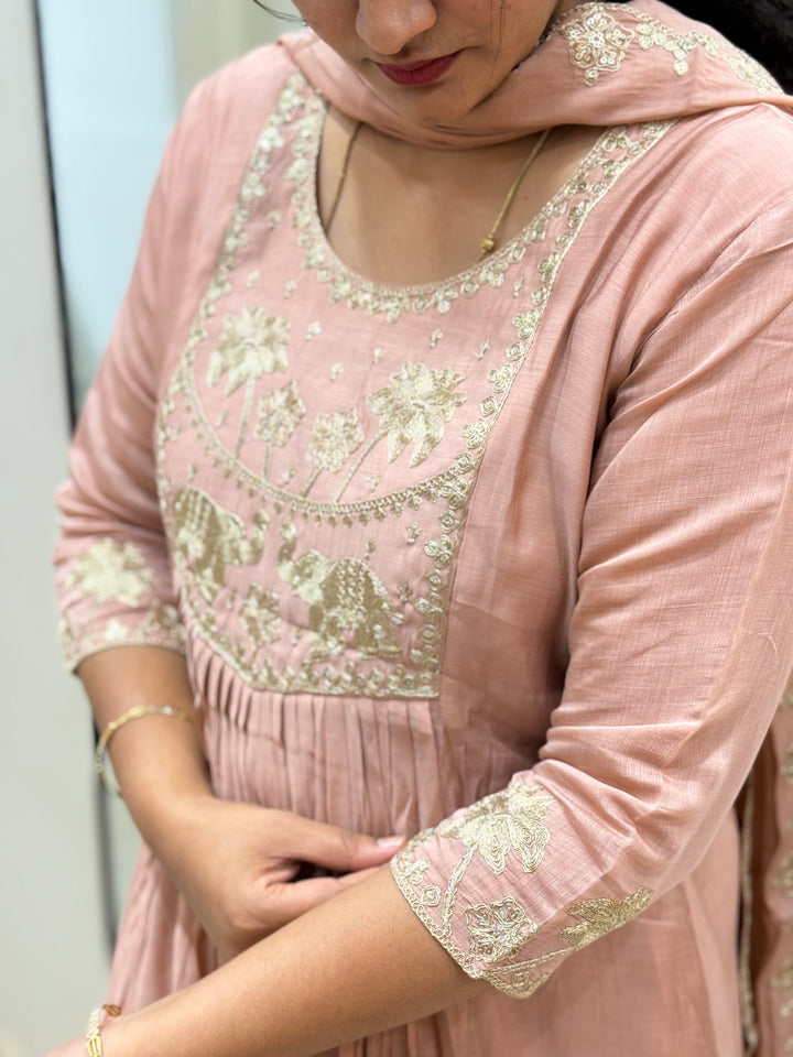 Mul Chanderi Collection with Cotton Lining | R209