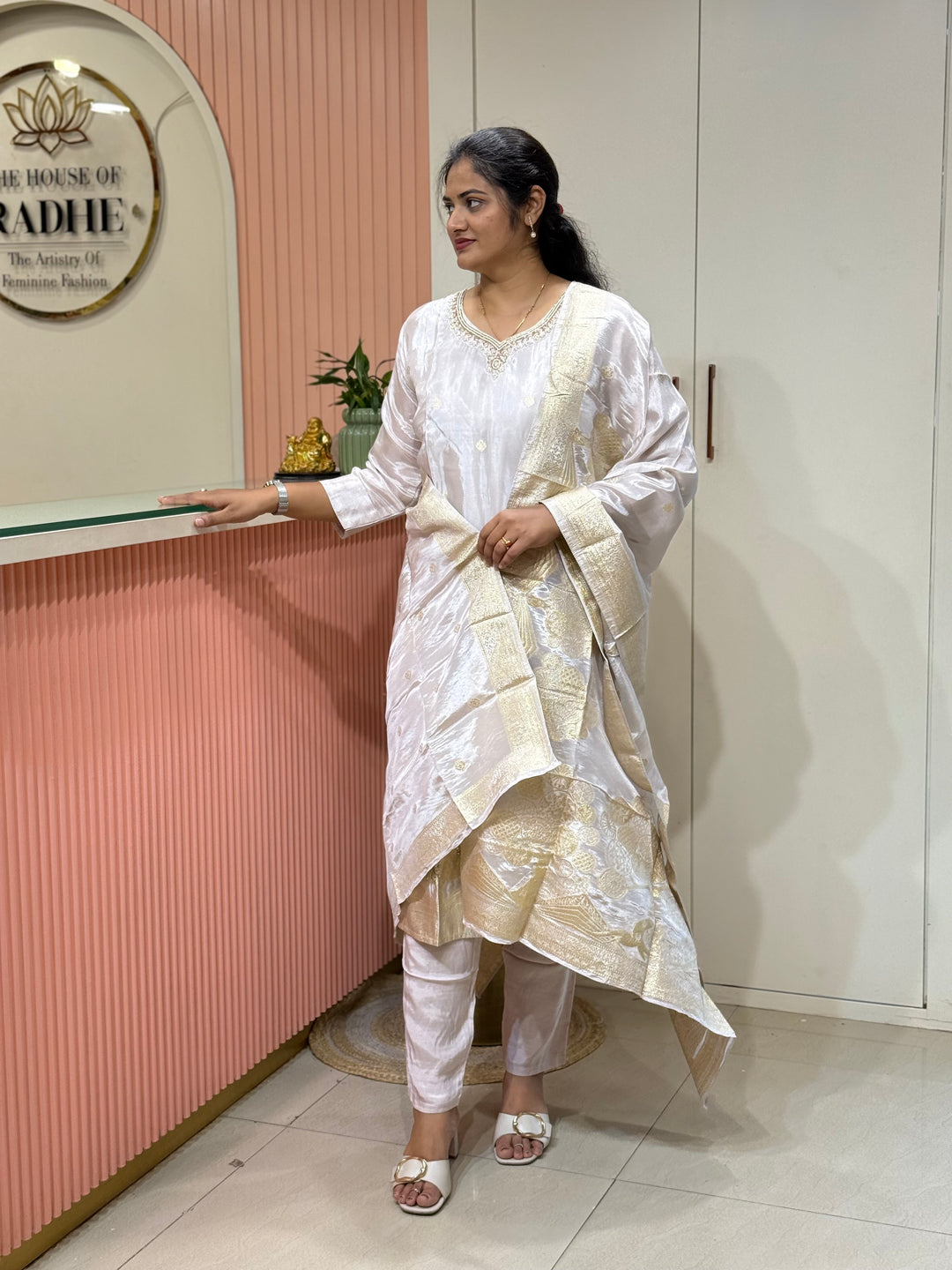 Banarasi Tissue Collection | Full-Length Dupatta | R223