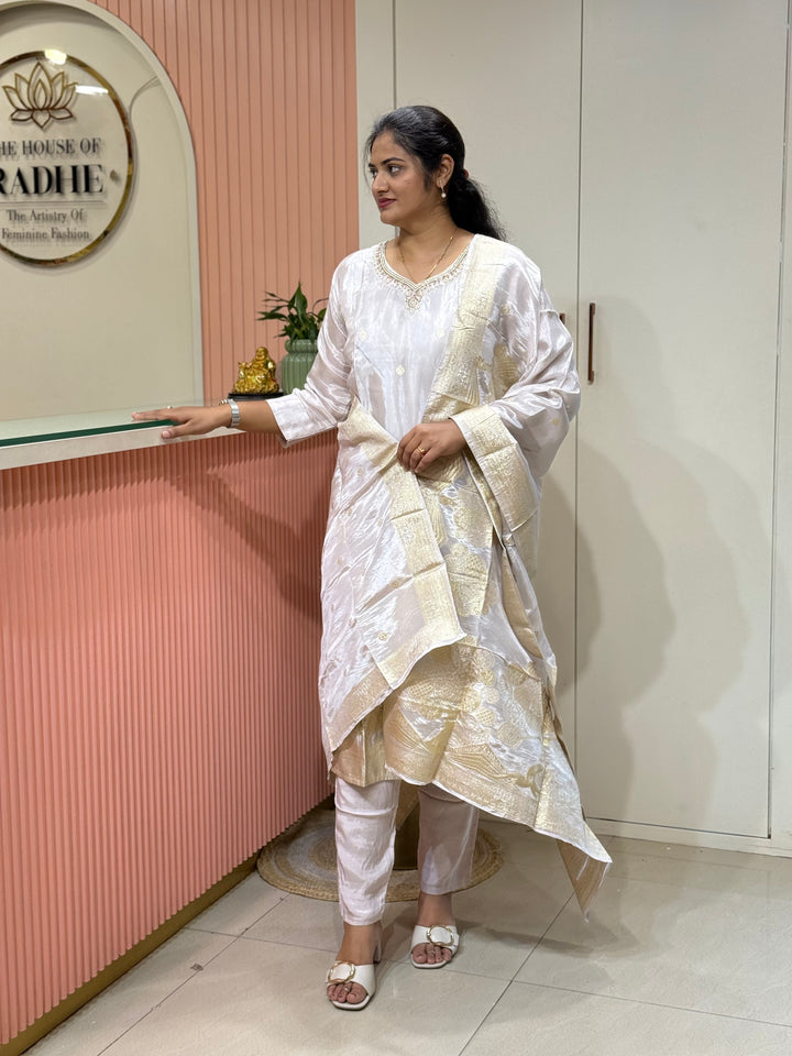 Banarasi Tissue Collection | Full-Length Dupatta | R223
