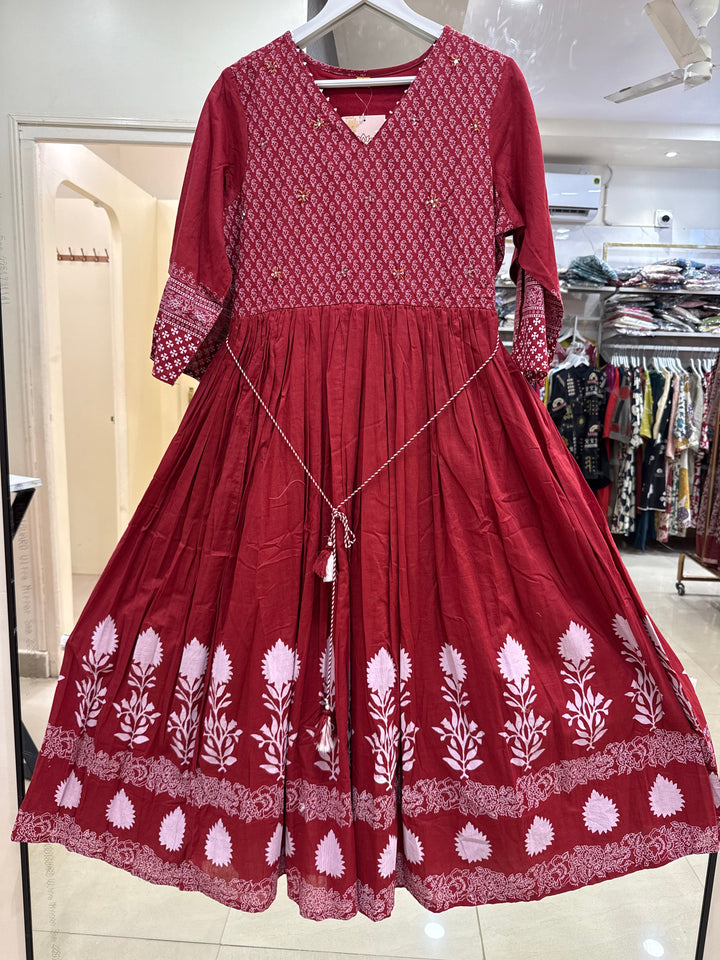 Gown Full Ghera (1pcs Set ) | SALE3