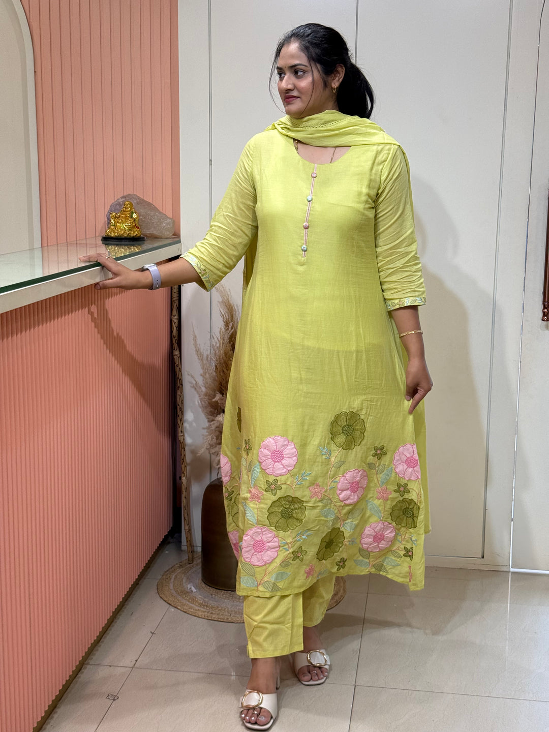 Pure Mul Cotton Collection With Cotton Lining | R212