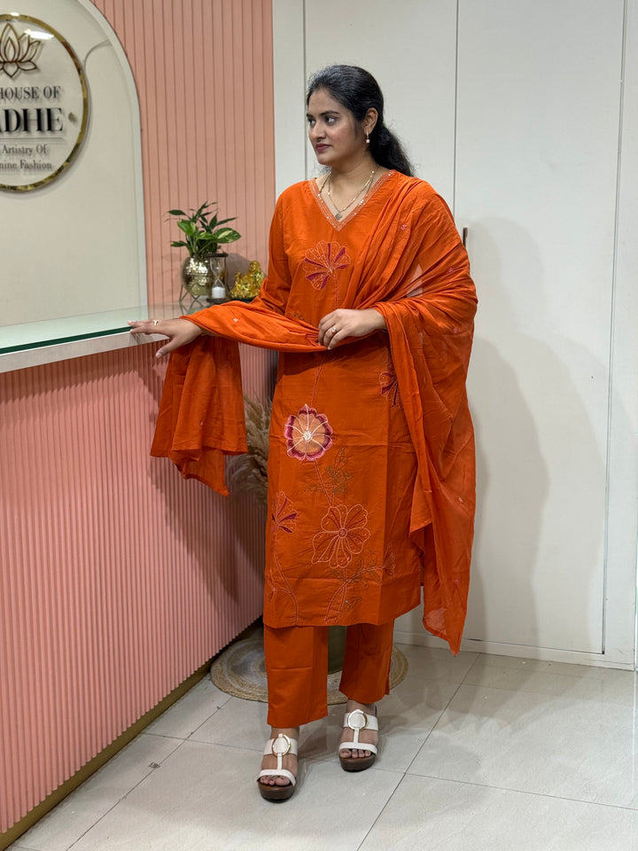 Cotton Floral Embroidery Collection | R189