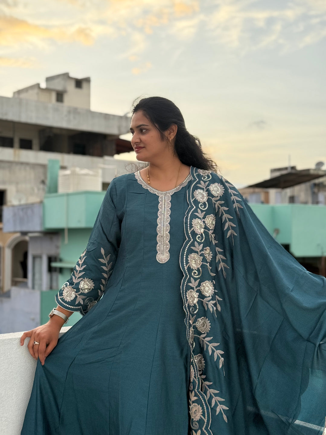 Vichitra Fabric Collection With Elegant Designer Look | RADHE60