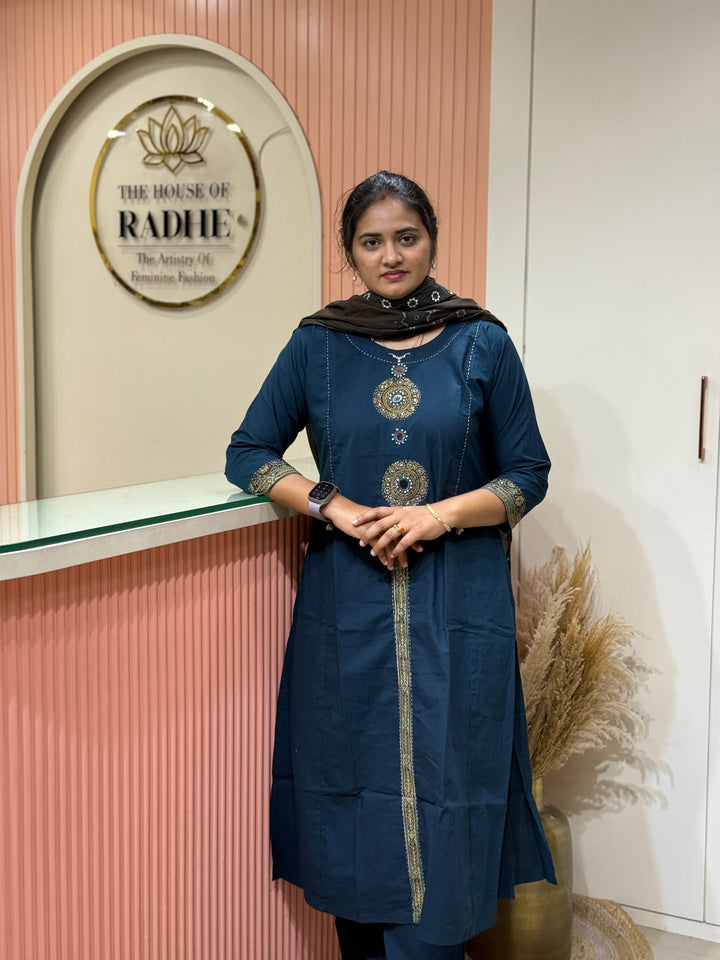 Pure Cotton Geometrical Pattern Collection | R210