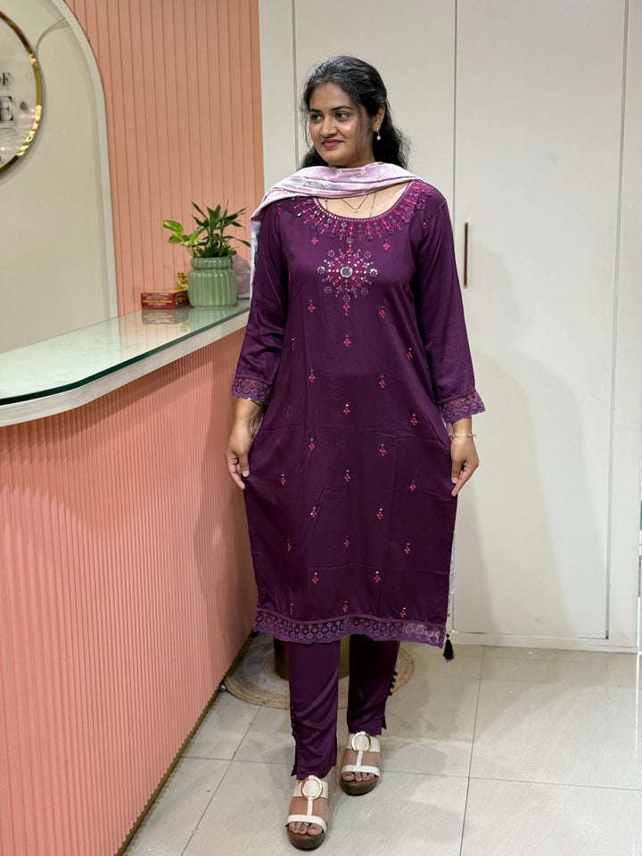 Gaji Satin Collection with Bandini print ( Dupatta Gaji Satin ) | R229