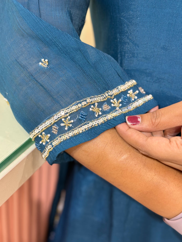 Mul Chanderi Collection with Cut Dana work | R206