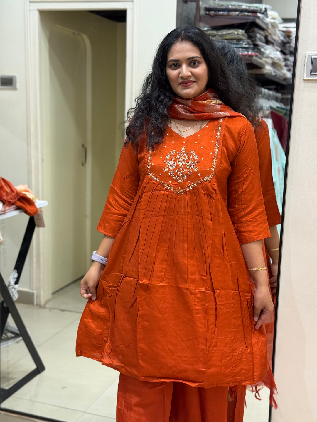 Dola Silk Semi Party Wear Collection (Cotton Lining Available )| R217