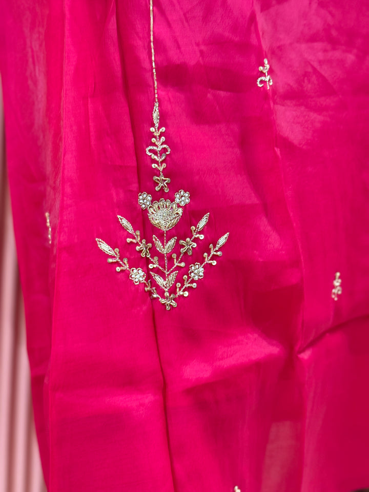 S Mul Chanderi Semi Party Wear | R138
