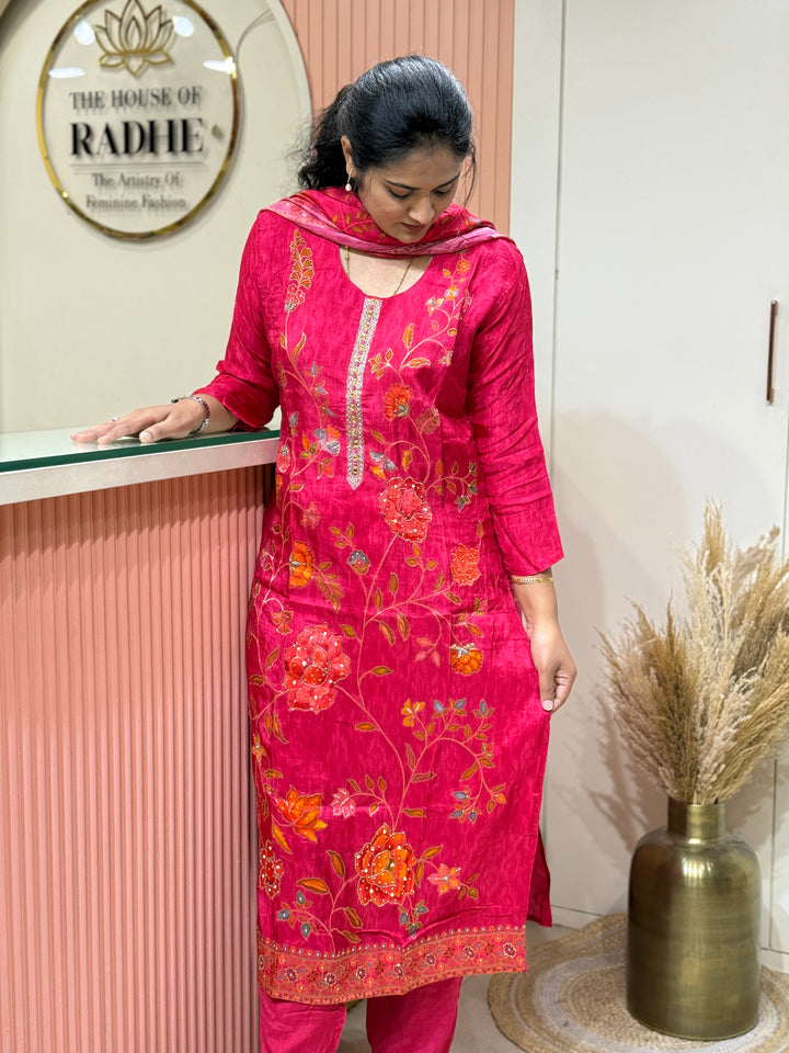 Pure Crepe 3 Pcs Collection | R218