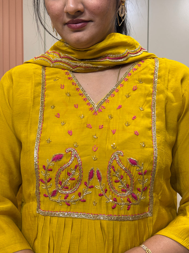 Mul Chanderi Beautiful Collection | R208