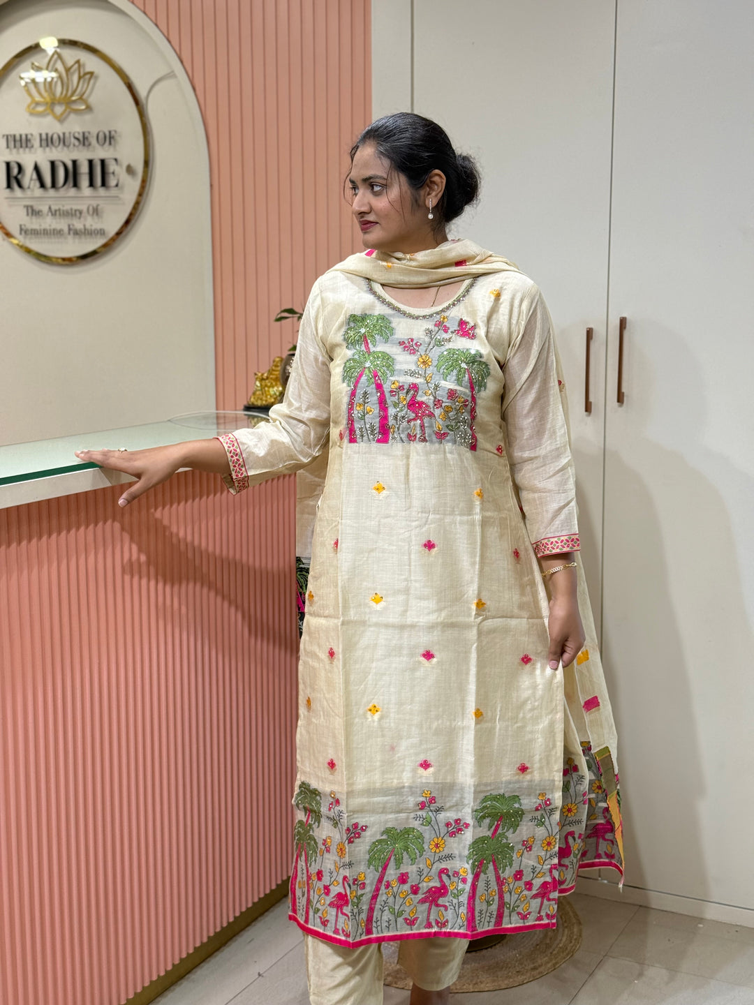 Budget-Friendly Semi Jamdhani Collection | R222