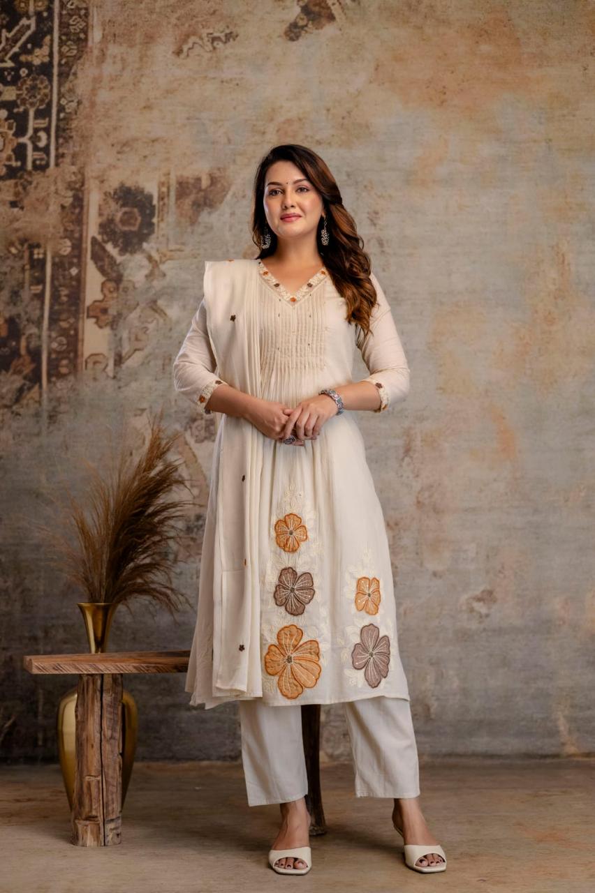 Mulmul Cotton New Collection With Embroidery Work | R190
