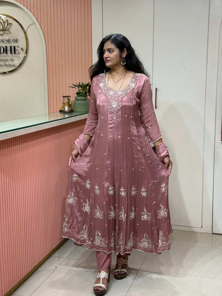 Chinon Festive Collection | Full Handwork, Sequin &amp; Cut Dana | R177