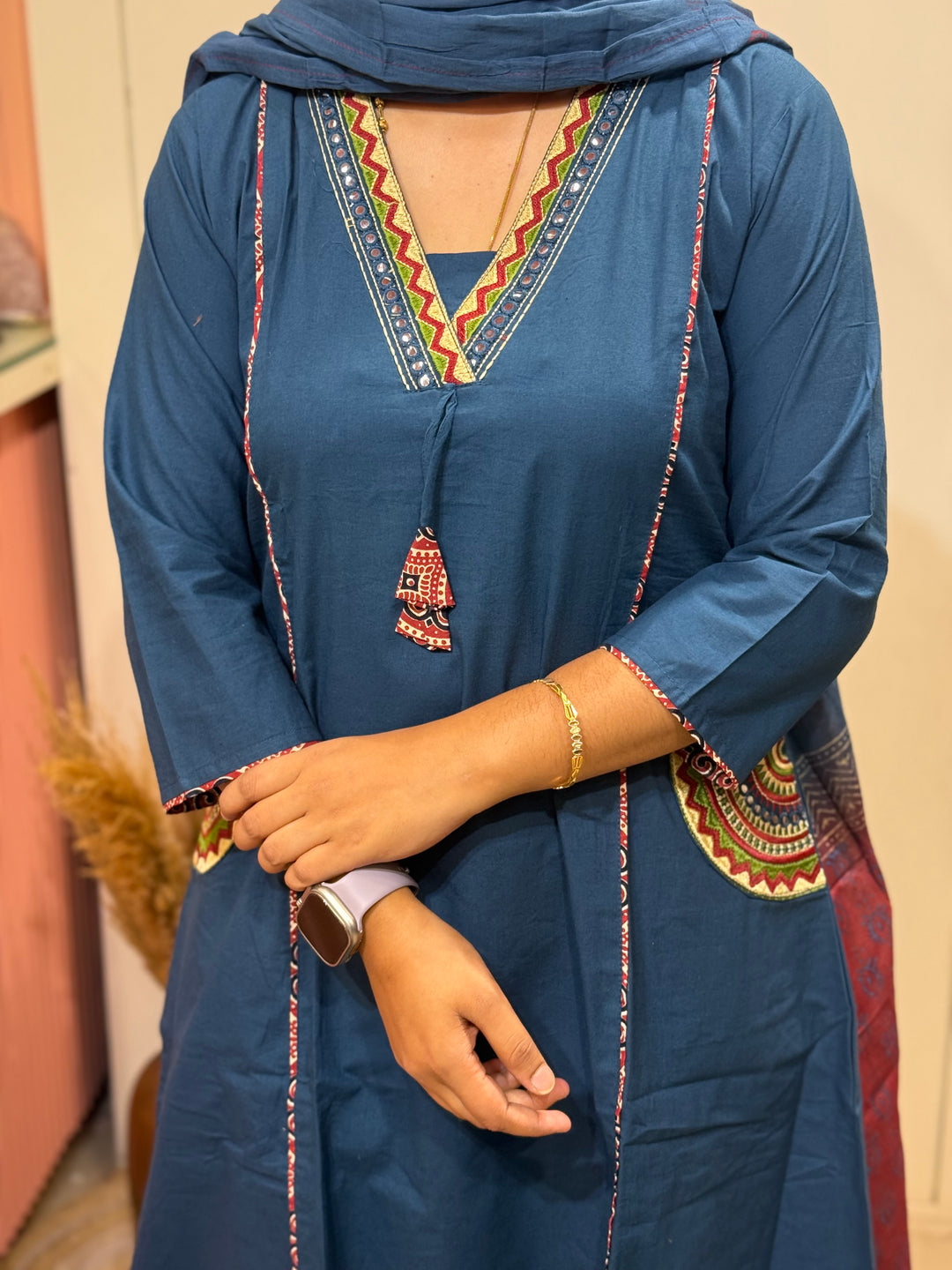 Cotton 3 Pc Kurta Set – Cotton Collection | R162
