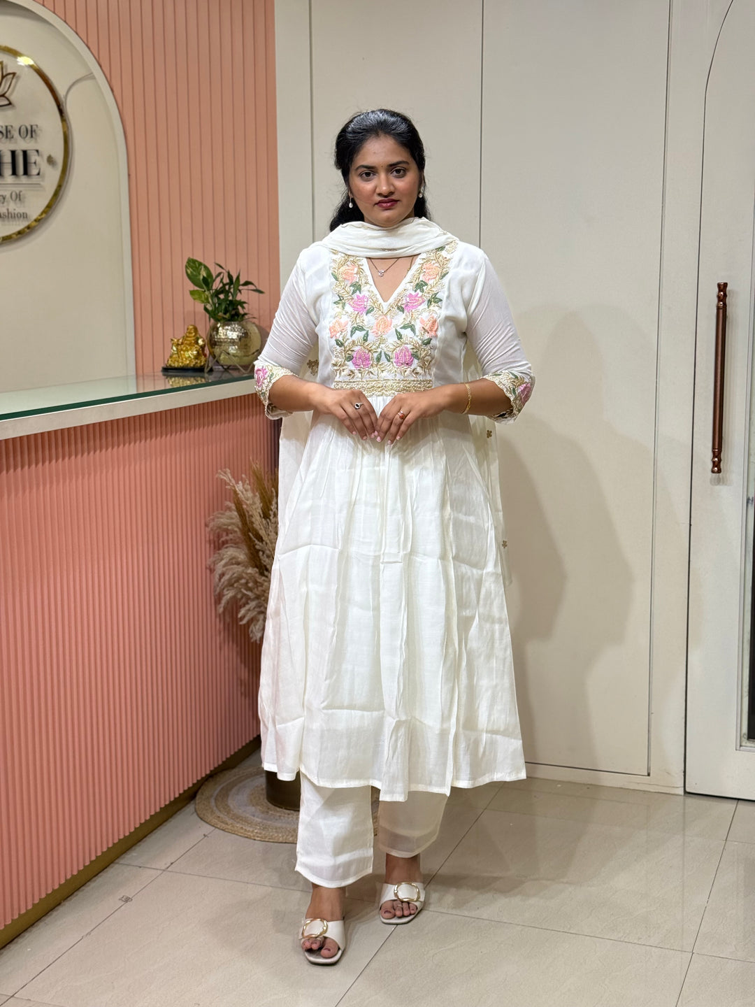 Premium Mul Chanderi Handwork Collection (SuperHit Design)| R206