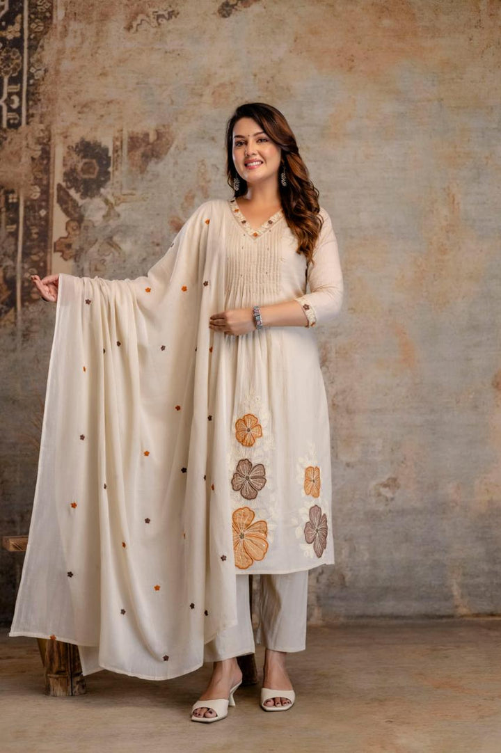 Mulmul Cotton New Collection With Embroidery Work | R190