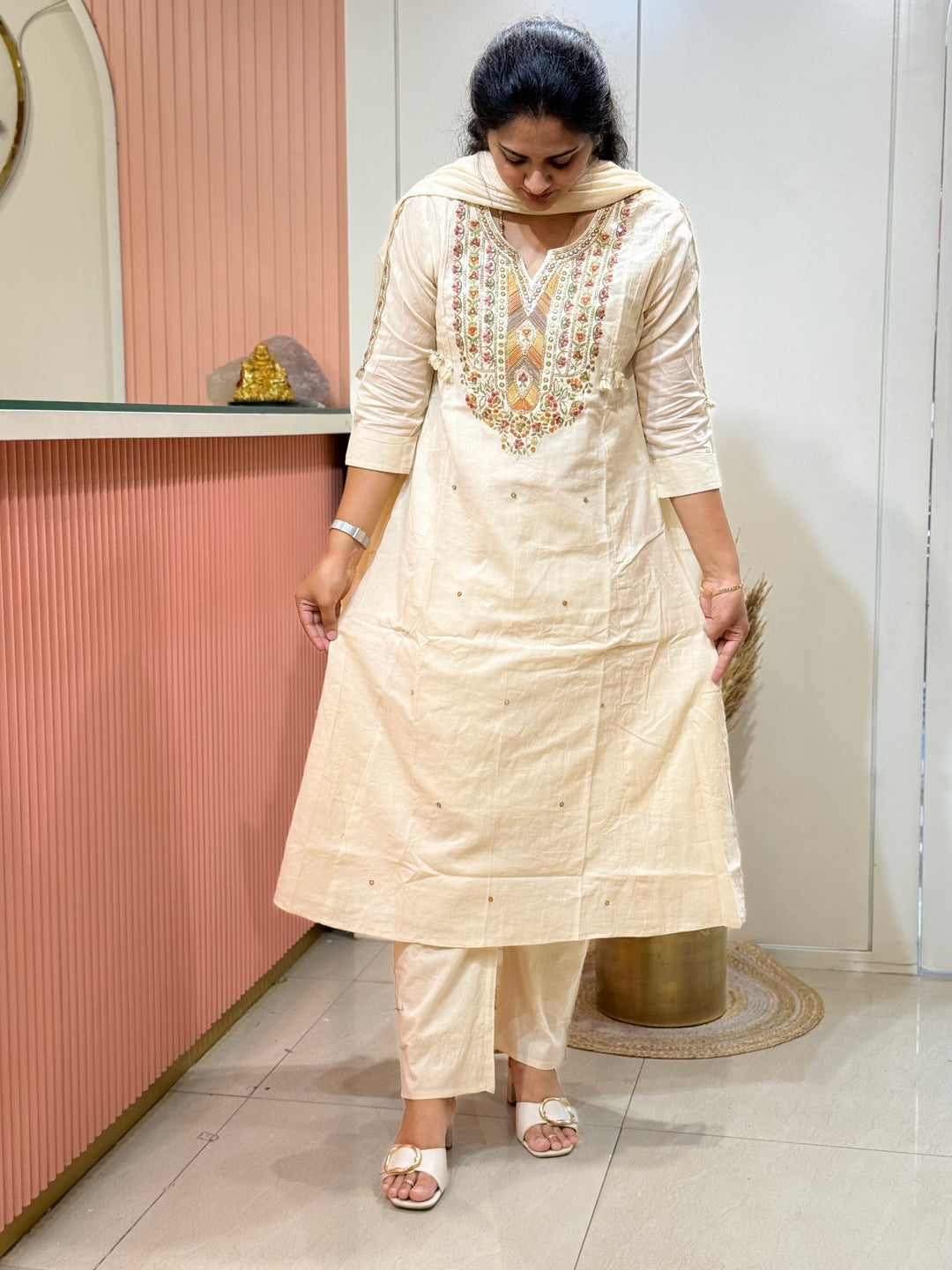 Mulmul Cotton New Collection With Embroidery Work | R190