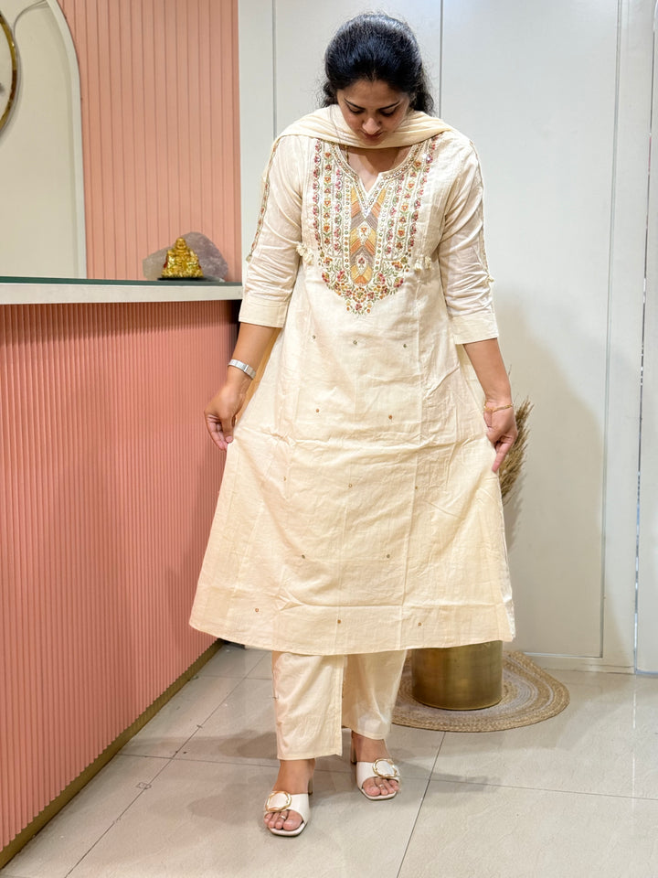 Mulmul Cotton New Collection With Embroidery Work | R190