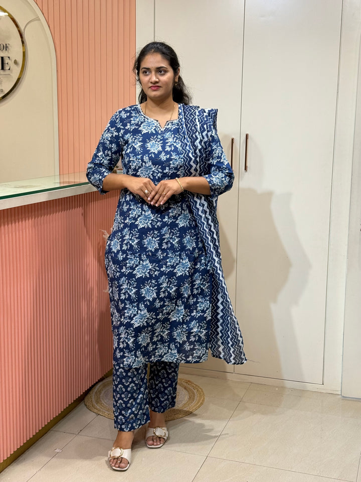 Cotton Fabric Kurta Set Collection – RADHE75