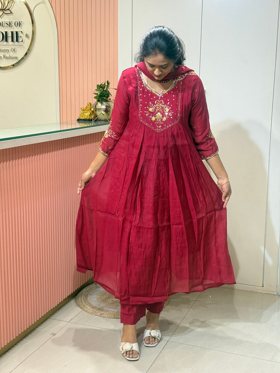 Mul Chanderi Collection | R215