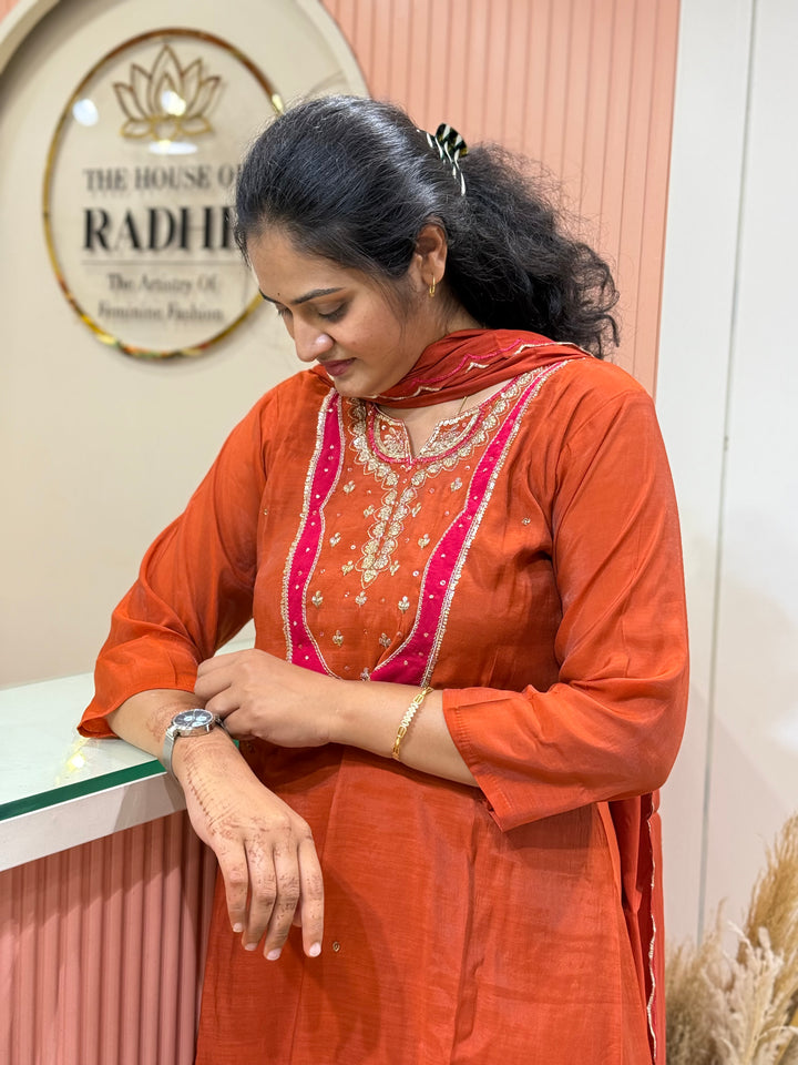 Mul Chanderi With Cotton Lining (New Arrivals) | R138