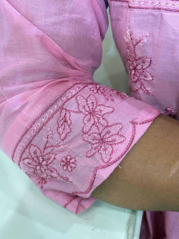 Mul Cotton Collection with Embroidery work (Cotton Lining)| R181