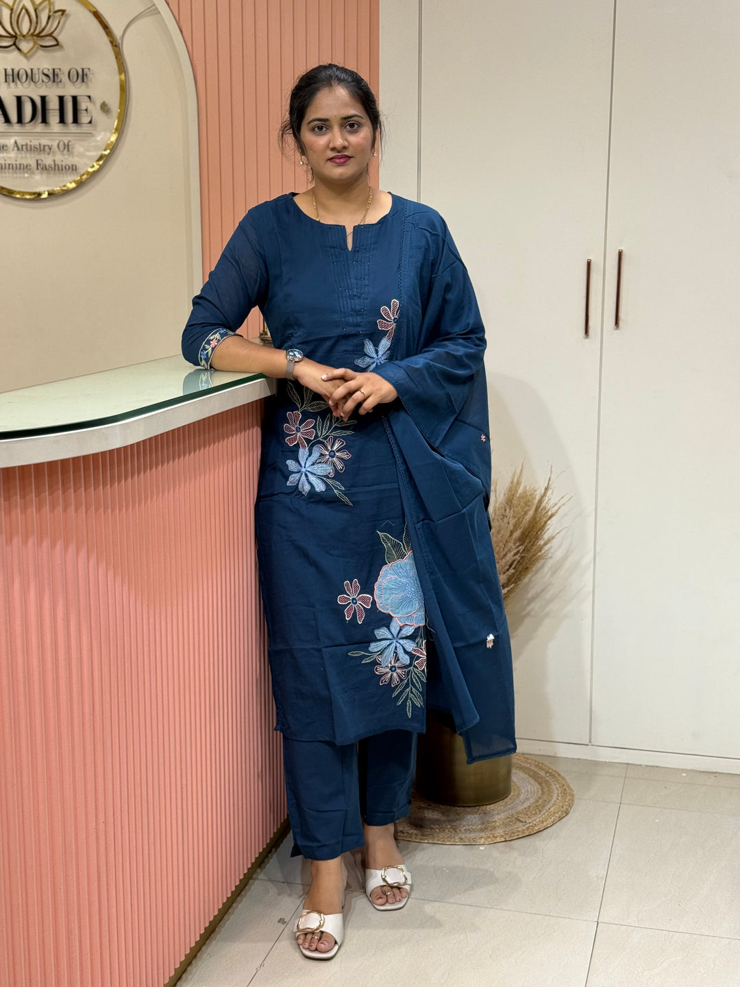 Mul Cotton Collection with Embroidery work (Cotton Lining)| R150