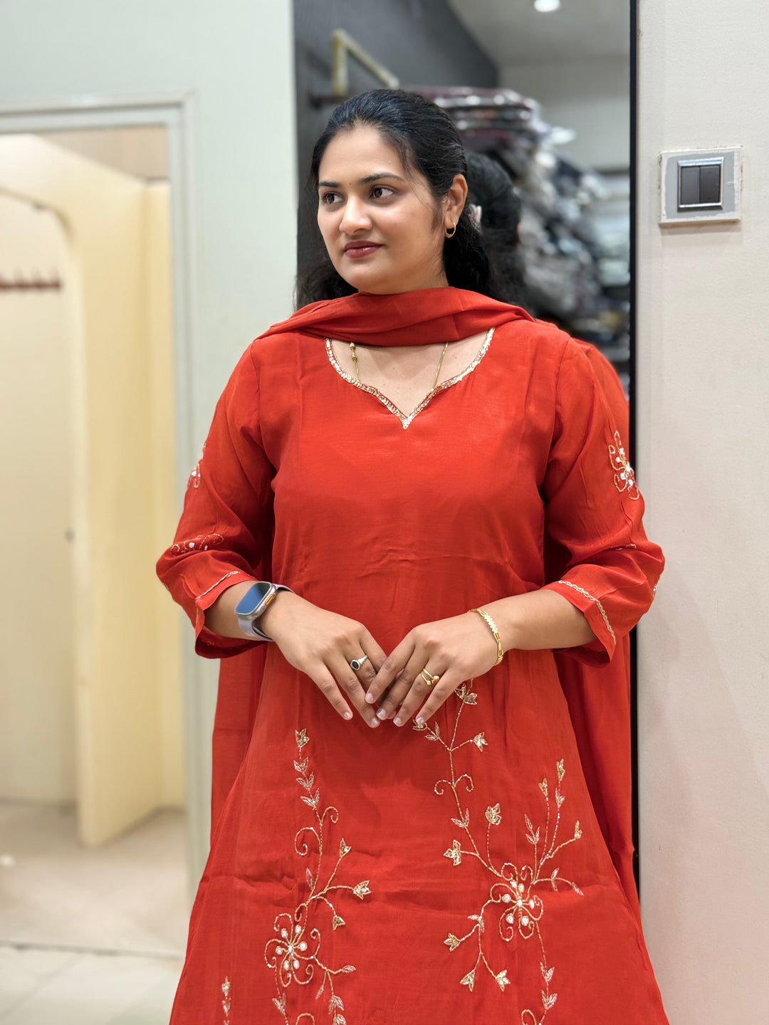Mul Chanderi Beautiful Collection | R205