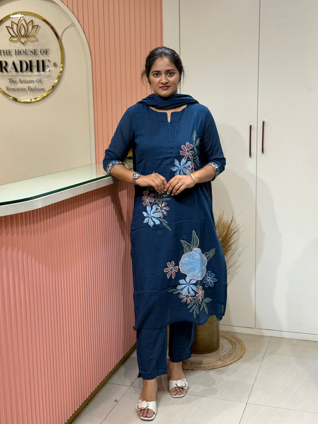 Mul Cotton Collection with Embroidery work (Cotton Lining)| R150