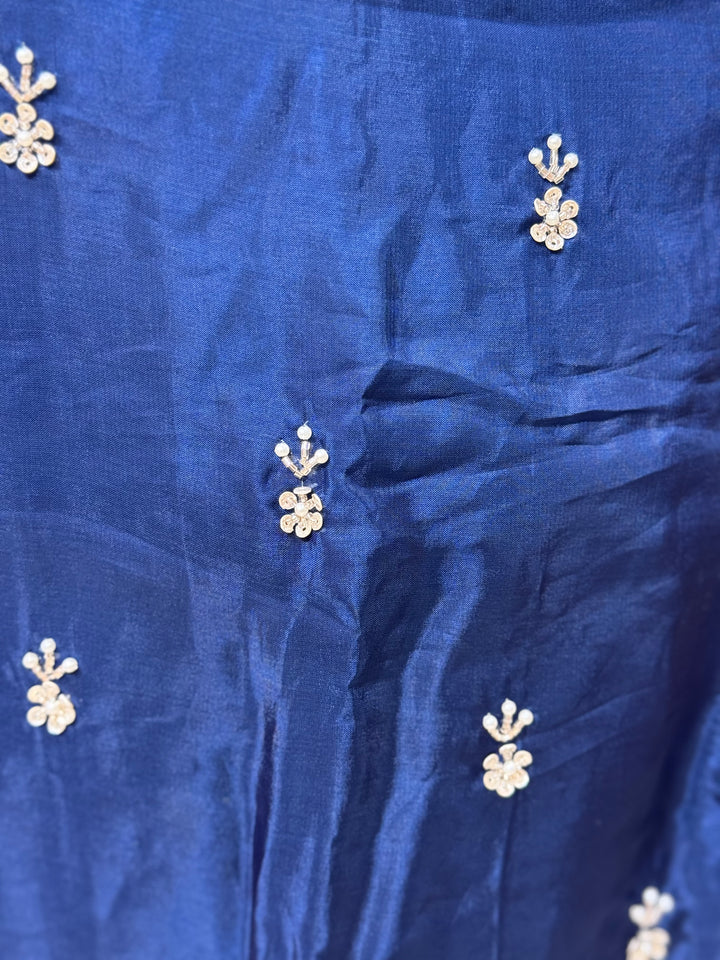 Pure Chinon Heavy Handwork Flared Palazzo Collection | R117