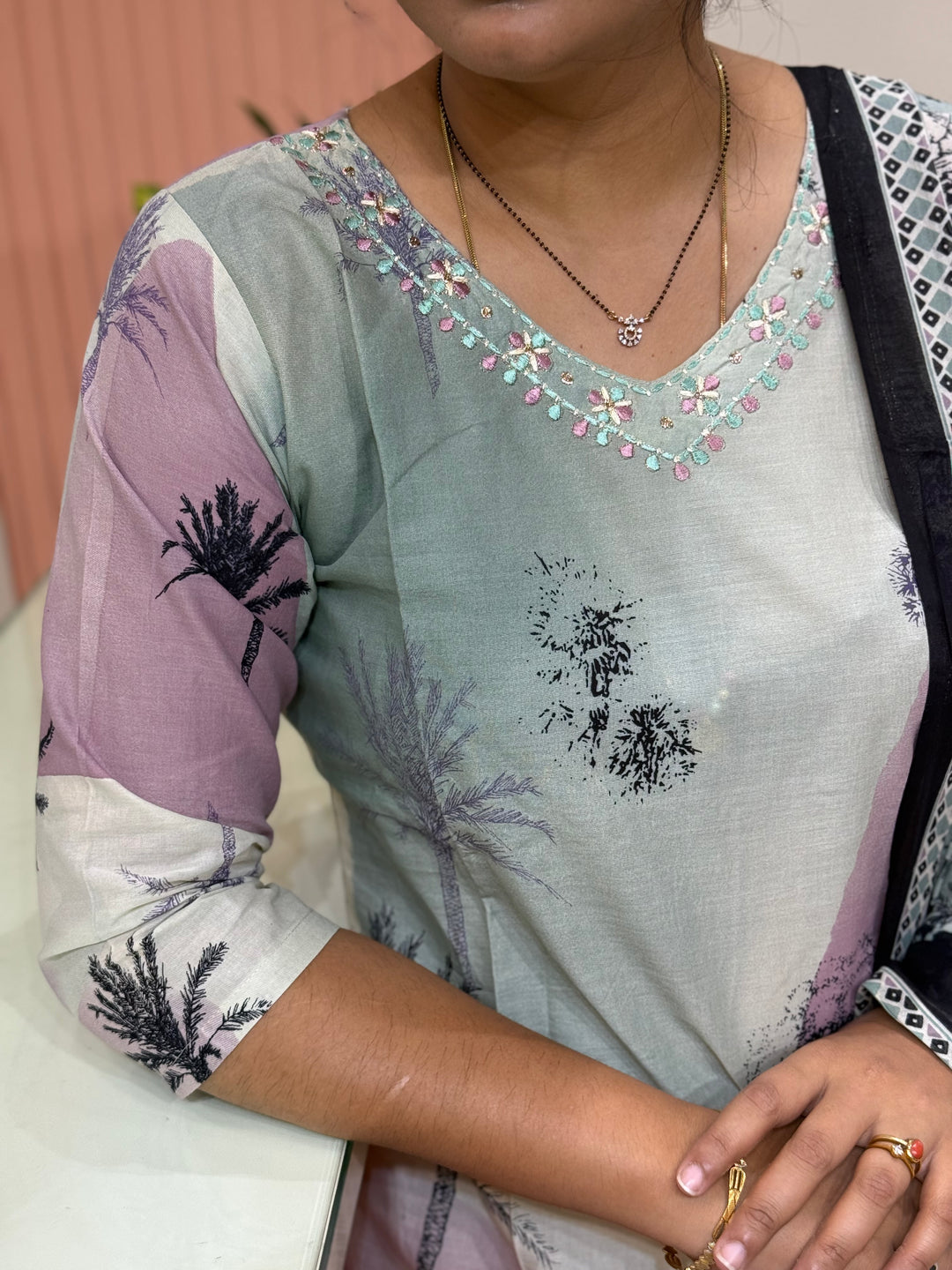 Cotton Collection with Beautiful Print with Full Length Cotton Dupatta | R230
