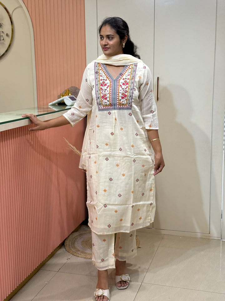Cotton flex with cotton lining | R161