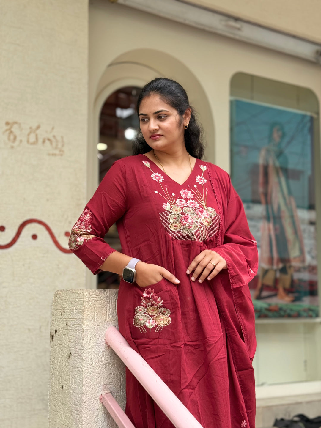Mul Cotton With Front Pockets (cotton Lining) | R168