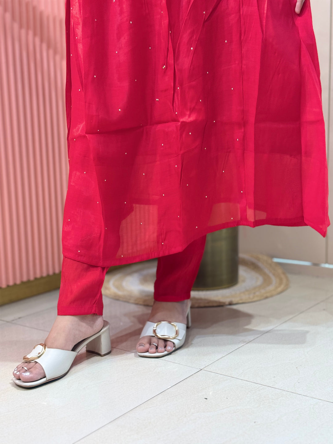 Mul Chanderi Yoke Pattern Collection | R203