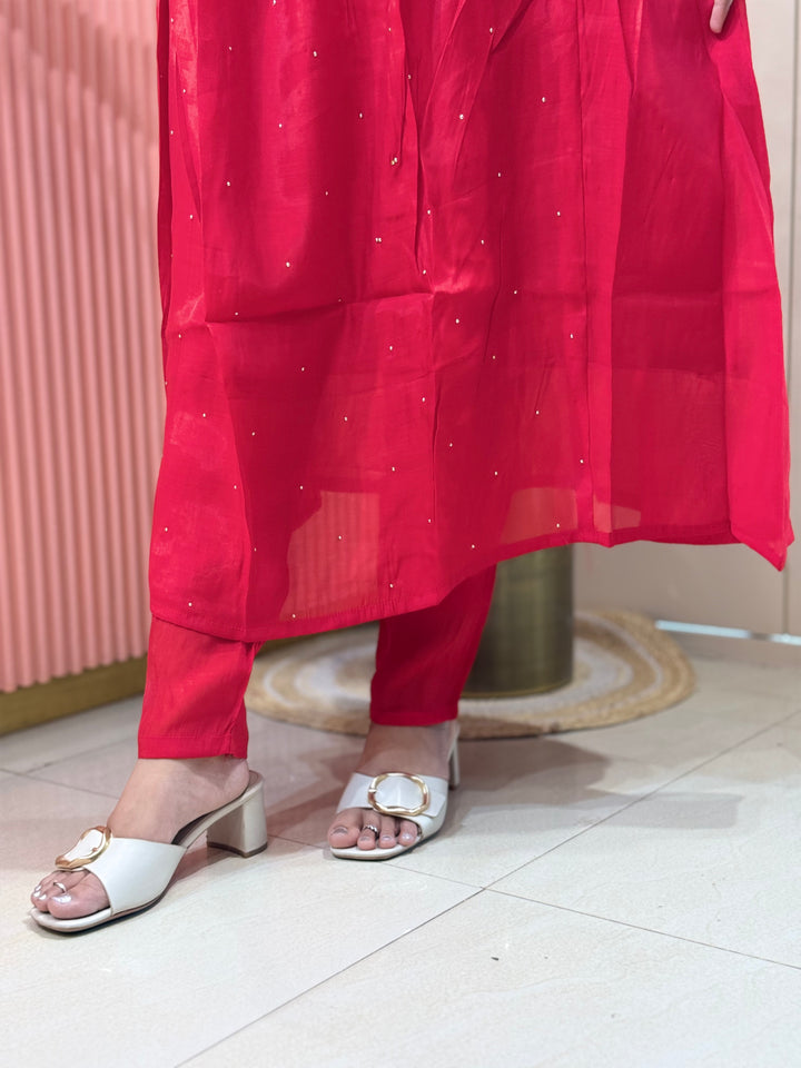 Mul Chanderi Yoke Pattern Collection | R203